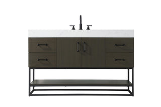 Elegant Lighting - VF29254MMB - Bathroom Vanity - Caroline - Mocha Brown