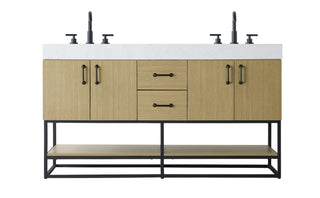 Elegant Lighting - VF29260DMHB - Bathroom Vanity - Caroline - Honey Brown