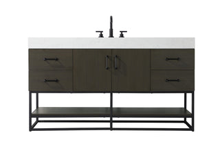 Elegant Lighting - VF29260MMB - Bathroom Vanity - Caroline - Mocha Brown
