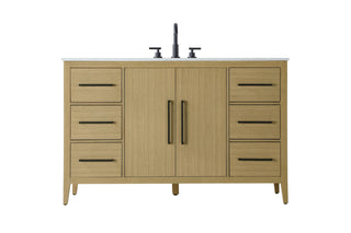 Elegant Lighting - VF29354MHB - Bathroom Vanity - Millie - Honey Brown