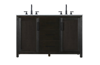 Elegant Lighting - VF29554DCO - Bathroom Vanity - Alina - Chocolate Oak