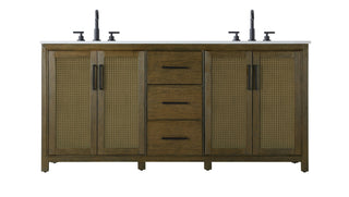 Elegant Lighting - VF29572DHO - Bathroom Vanity - Alina - Hazel Oak