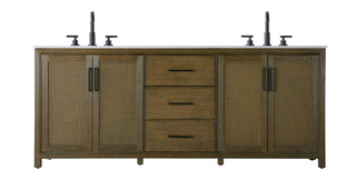 Elegant Lighting - VF29584DHO - Bathroom Vanity - Alina - Hazel Oak