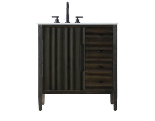 Elegant Lighting - VF29632CO - Bathroom Vanity - Blakely - Chocolate Oak
