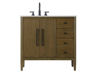Elegant Lighting - VF29636HO - Bathroom Vanity - Blakely - Hazel Oak