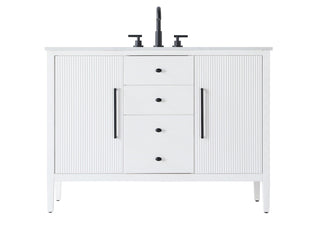 Elegant Lighting - VF29648WH - Bathroom Vanity - Blakely - White