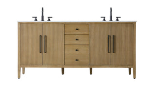 Elegant Lighting - VF29672DLO - Bathroom Vanity - Blakely - Linen Oak
