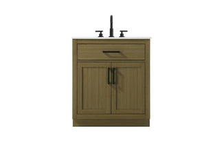 Elegant Lighting - VF29730MCB - Bathroom Vanity - Alden - Chestnut Brown