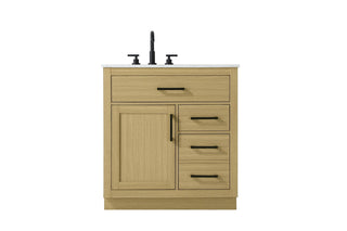 Elegant Lighting - VF29732MHB - Bathroom Vanity - Alden - Honey Brown