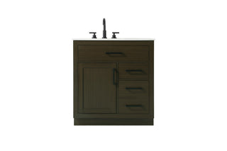 Elegant Lighting - VF29732MMB - Bathroom Vanity - Alden - Mocha Brown