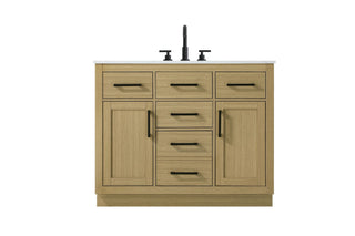Elegant Lighting - VF29742MHB - Bathroom Vanity - Alden - Honey Brown