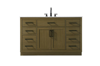 Elegant Lighting - VF29754MCB - Bathroom Vanity - Alden - Chestnut Brown
