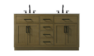 Elegant Lighting - VF29760DMCB - Bathroom Vanity - Alden - Chestnut Brown