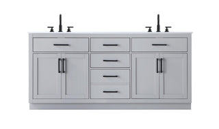 Elegant Lighting - VF29772DGR - Bathroom Vanity - Alden - Grey