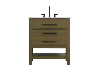 Elegant Lighting - VF60530MCB - Bathroom Vanity - Karson - Chestnut Brown
