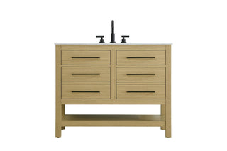 Elegant Lighting - VF60542MHB - Bathroom Vanity - Karson - Honey Brown
