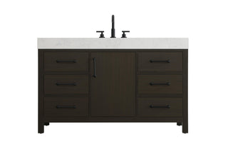 Elegant Lighting - VF60654MMB - Bathroom Vanity - Nathan - Mocha Brown