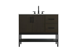 Elegant Lighting - VF60742MMB - Bathroom Vanity - Lennox - Mocha Brown