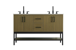 Elegant Lighting - VF60754DMCB - Bathroom Vanity - Lennox - Chestnut Brown