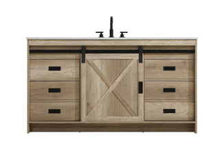 Elegant Lighting - VF90560NT - Bathroom Vanity - Austin - Natural Oak
