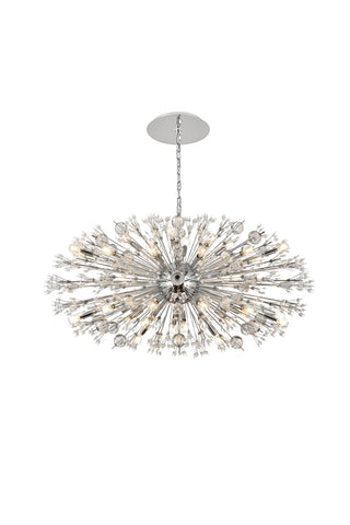Elegant Lighting - 2550D48C - 38 Light Pendant - Vera - chrome