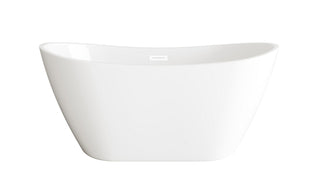 Elegant Lighting - BT10354GW-WHT - Soaking Bathtub - Ines - Glossy White