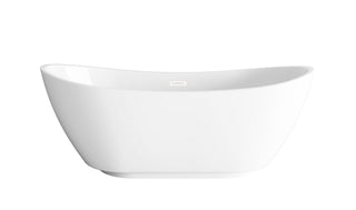Elegant Lighting - BT10367GW-WHT - Soaking Bathtub - Ines - Glossy White