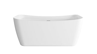 Elegant Lighting - BT10459GW-BGD - Soaking Bathtub - Harrieta - Glossy White
