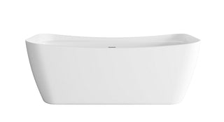 Elegant Lighting - BT10467GW-BGD - Soaking Bathtub - Harrieta - Glossy White