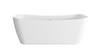 Elegant Lighting - BT10467GW-BNK - Soaking Bathtub - Harrieta - Glossy White