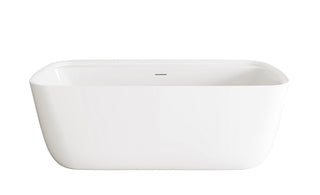 Elegant Lighting - BT10567GW-WHT - Soaking Bathtub - Calum - Glossy White