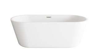 Elegant Lighting - BT10665GW-BNK - Soaking Bathtub - Odette - Glossy White