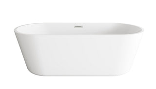Elegant Lighting - BT10671GW-BNK - Soaking Bathtub - Odette - Glossy White