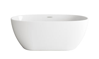 Elegant Lighting - BT10759GW-BNK - Soaking Bathtub - Allegra - Glossy White