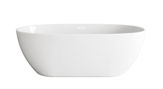 Elegant Lighting - BT10767GW-WHT - Soaking Bathtub - Allegra - Glossy White