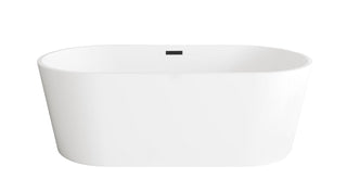 Elegant Lighting - BT30167GW-MBK - Bathtub - Springfield - Glossy White