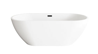 Elegant Lighting - BT30367GW-MBK - Bathtub - Fairview - Glossy White