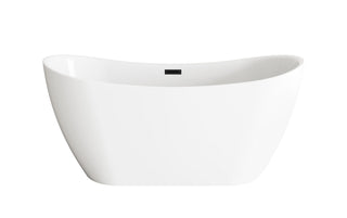 Elegant Lighting - BT30459GW-MBK - Bathtub - Bristol - Glossy White