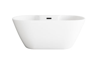 Elegant Lighting - BT30559GW-MBK - Bathtub - Landon - Glossy White