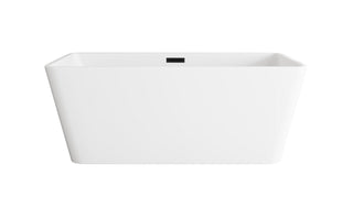 Elegant Lighting - BT30659GW-MBK - Bathtub - Jamison - Glossy White