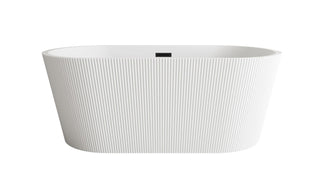 Elegant Lighting - BT30759GW-MBK - Bathtub - Bryant - Glossy White