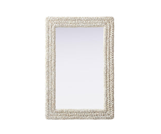 Elegant Lighting - MR4A2436LN - Mirror - Marlowe - Linen White