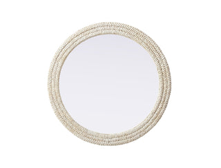 Elegant Lighting - MR4B36LN - Mirror - Marlowe - Linen White