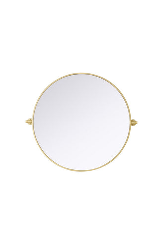 Elegant Lighting - MR6G30BRA - Mirror - Amoura - Brass