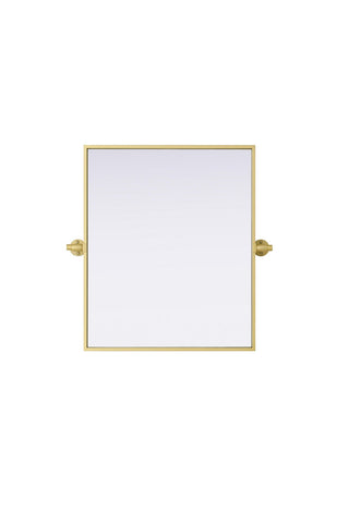 Elegant Lighting - MR6H2024BRA - Mirror - Amoura - Brass