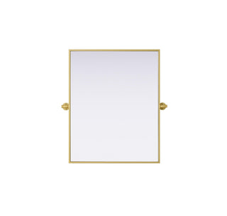 Elegant Lighting - MR6H2430BRA - Mirror - Amoura - Brass