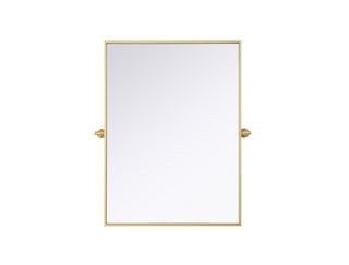 Elegant Lighting - MR6H2736BRA - Mirror - Amoura - Brass
