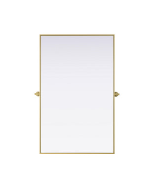 Elegant Lighting - MR6H4830BRA - Mirror - Amoura - Brass