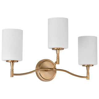 Nuvo Lighting - 60-8203 - Three Light Vanity - Liam - Burnished Brass
