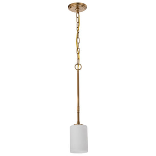 Nuvo Lighting - 60-8205 - One Light Mini Pendant - Liam - Burnished Brass